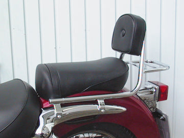 Suzuki VL 125 LC INTRUDER [1999-2007] - SISSY BAR z TIPE s polštáři a zavazadlový stojan