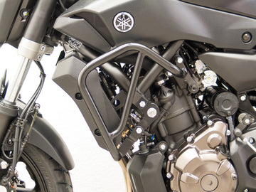 Yamaha MT-07 [2014-2017]-Opakkový bar, výše, černá, černá