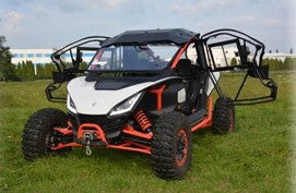 SEGWAY VILLAIN SX 10 X [2022] - Kompletní kabina s topením a stěračem pro ATV