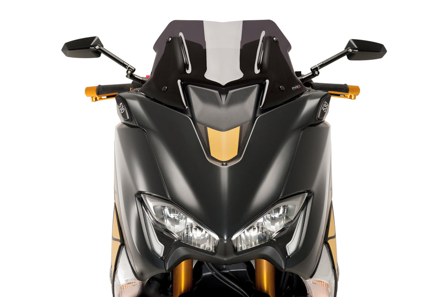 YAMAHA T-MAX 530 SX [2019] – Sada krytek pro OEM zrcátka – černá