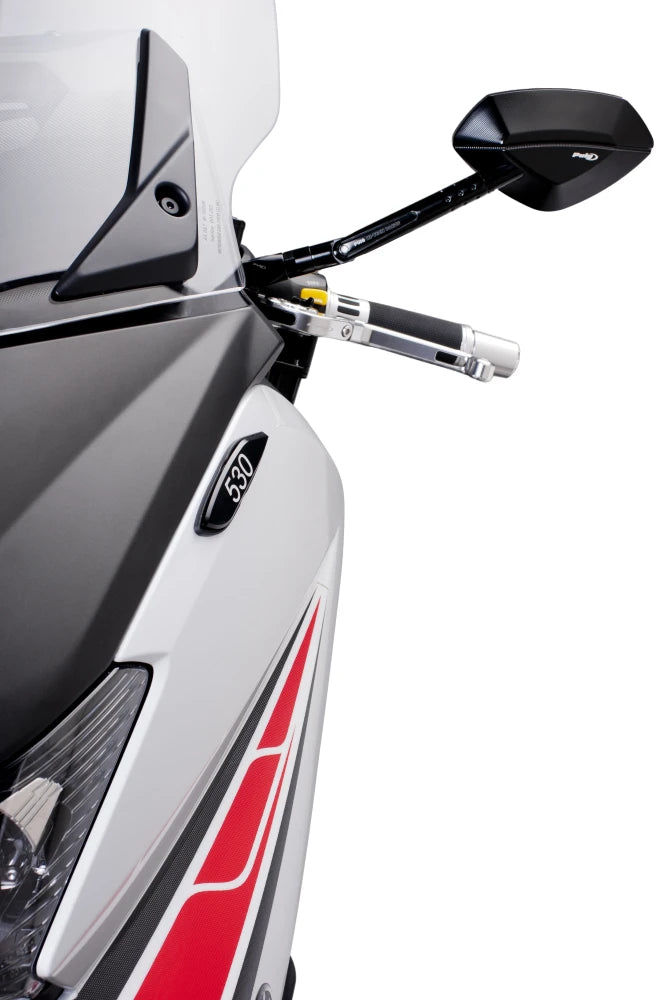 YAMAHA T-MAX 530 SX [2019] – Sada krytek pro OEM zrcátka – černá