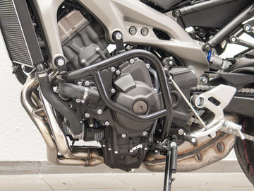 Yamaha MT-09/ABS [2013-2016] -Motor Protection Bar, stabilní, černá