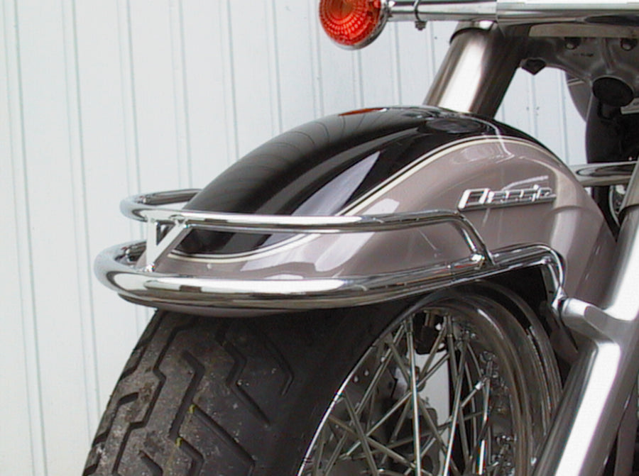 Yamaha XVS 650 Drag Star Classic [1998-2007]-Reling pro předním listu na ochranu předních kol