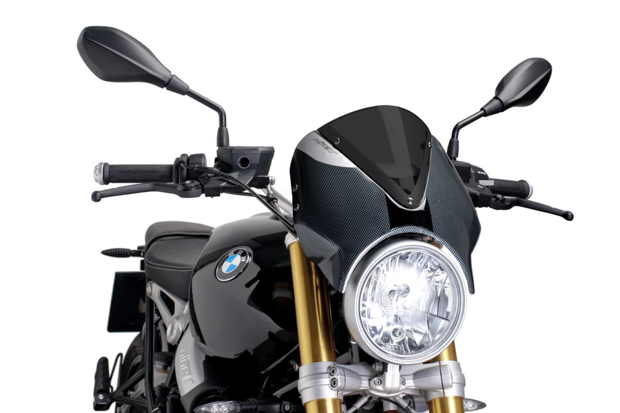 BMW R NINET URBAN S [2024] – RetroVision štítek na čelní sklo – průhledný