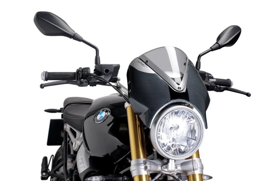 BMW R NINET URBAN S [2024] – RetroVision štítek na čelní sklo – průhledný