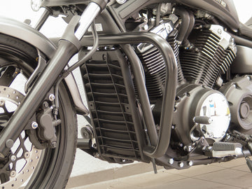 Yamaha XVS 1300 Custom [2014-2016] - ochranný bar, velká verze vyrobená z 38 mm trubice, černá