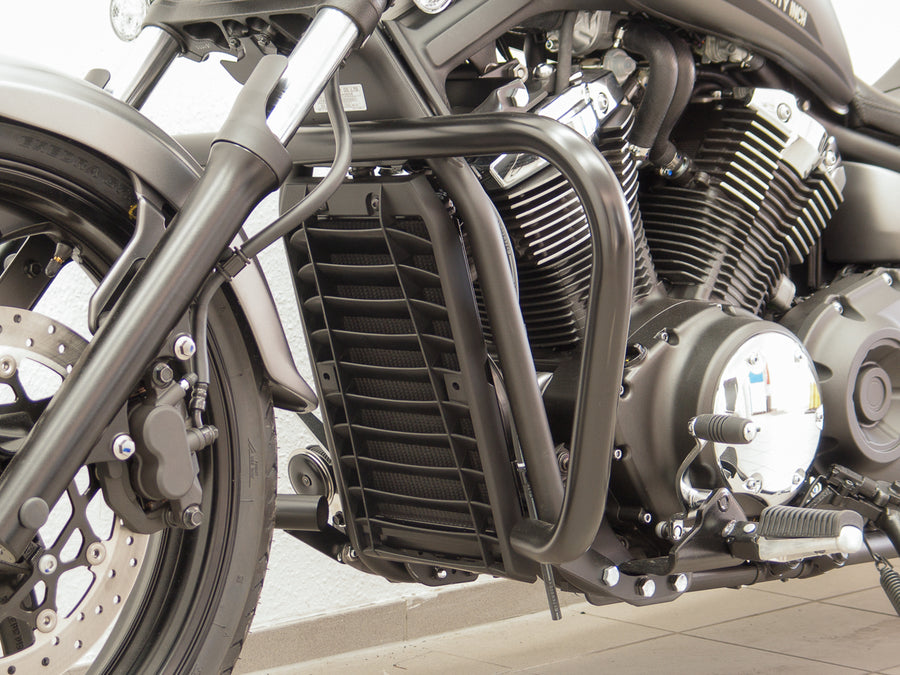 Yamaha XVS 1300 Custom [2014-2016] - ochranný bar, velká verze vyrobená z 38 mm trubice, černá