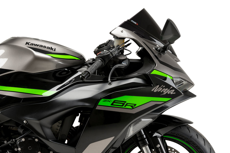 KAWASAKI ZX-6R NINJA [2025] – obrazovka Z-Racing – průhledná