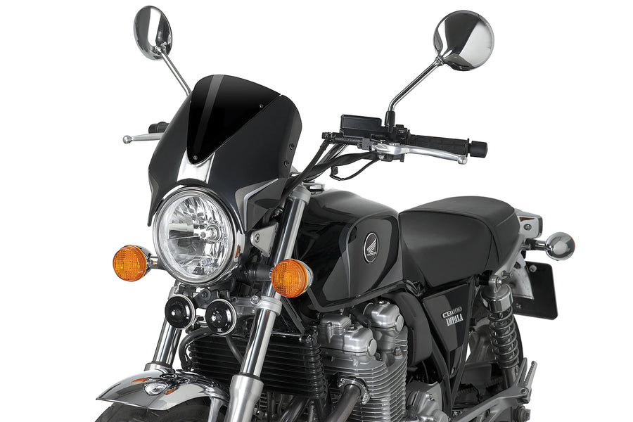 HONDA CB 1100 [2014] - RetroVision Windschild | Schwarz | PUIG 7593N