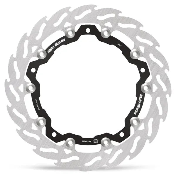 Triumph Scrambler 400 X [2024-2026] - FLAME Schwimmende Alu-Bremsscheibe – Ausführung: Vollschwimmend – Bild 4