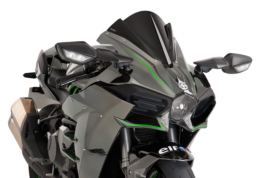 KAWASAKI NINJA H2 [2020] - Z-Racing obrazovka | Černá | PUIG 7631N