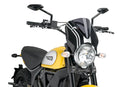 DUCATI Scrambler 800 ICON DARK [2025] – RetroVision štítek na čelní sklo – tónovaný-24