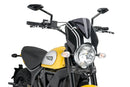 DUCATI Scrambler 800 ICON DARK [2025] – RetroVision štítek na čelní sklo – černý-48
