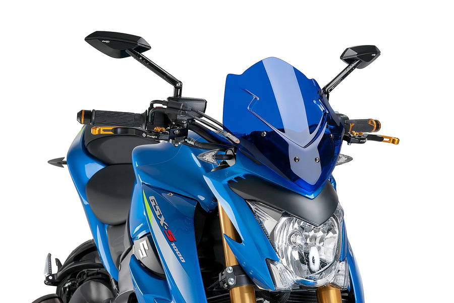 SUZUKI GSX-S 1000 [2020] - Sportovní čelní sklo nové generace | Modrá | PUIG 7653A