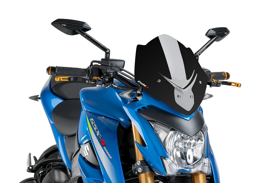 SUZUKI GSX-S 1000 [2020] - Sportovní čelní sklo nové generace | Černá | PUIG 7653N
