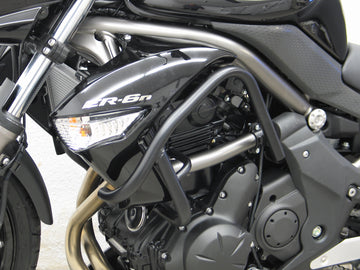 Kawasaki ER 6 N/F [2009-2011] - Motorská ochrana, stabilní, černá