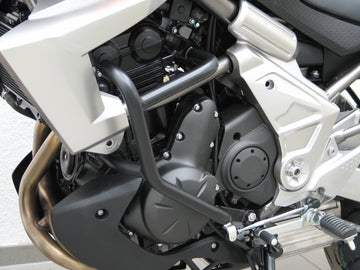 Kawasaki Versys [2010-2014] - lišta pro ochranu motoru, stabilní, černá