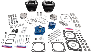 Harley-Davidson FLRT 1868 Freewheeler 114 [2025] - 132" Power Package Motorleistungs-Kit – Oberfläche: Schwarz, Nicht hervorgehobene Kühlrippen – Bild 2