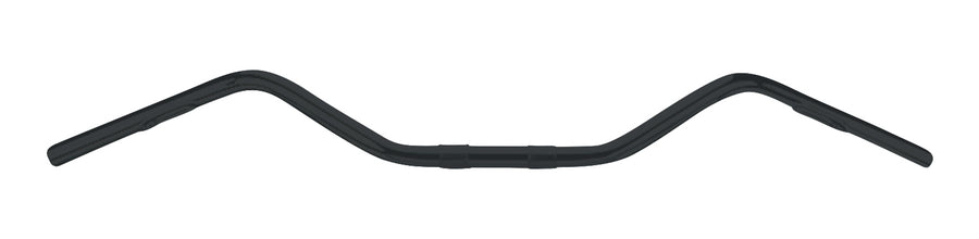Řidič motocyklů Ø 25 - Řídítka pro vrtulník a křižník 990 mm široký, černá
