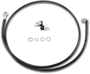 harley davidson fxsts [DRAG SPECIALTIES] – rozšířená sada černé vinylové brzdové šňůry - 0