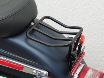 Harley Davidson Softail (Twin Cam 96B) Fat Boy (FLSTF/FLSTFI) 2007-2011 a 2012-2017 [2007-2011]-Rearack, Schwarz