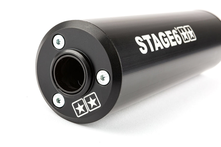 Beta RR SM 50 2T - Auspuff Streetrace 80-90 Schwarz