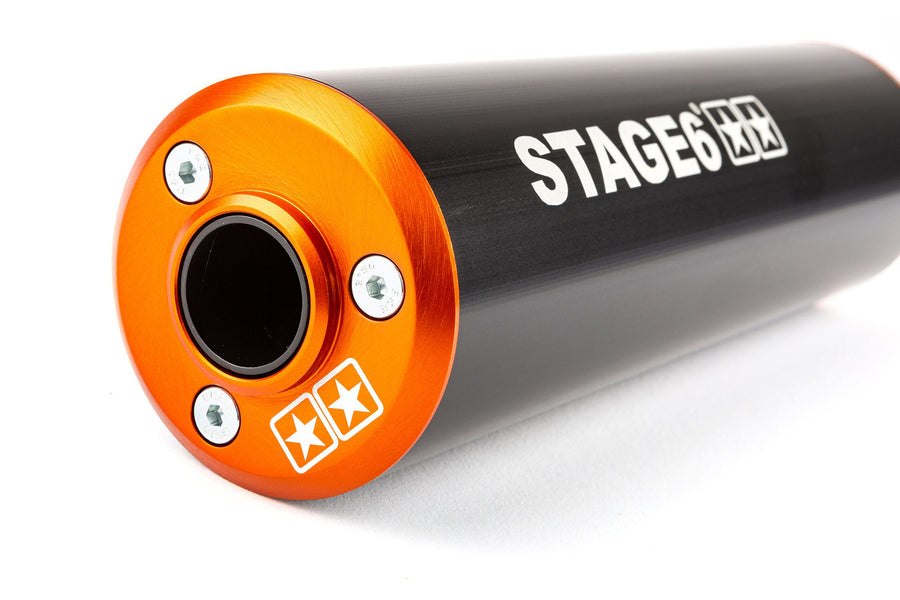 Beta RR-T SM 50 2T - Auspuff 80 - 90cc CNC orange / schwarz