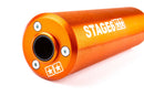 MBK X-Limit SM 50 2T AM6 [2004–] - Auspuff Streetrace 80-90 Orange