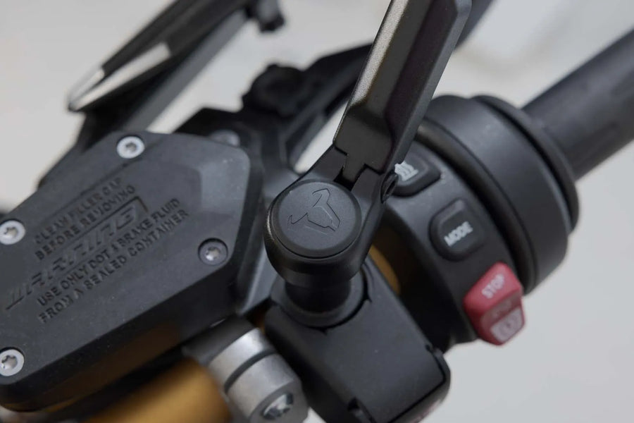 bmw g 310 gs [SW-MOTECH] – Sada sportovních zrcátek, dlouhé rameno zrcátka