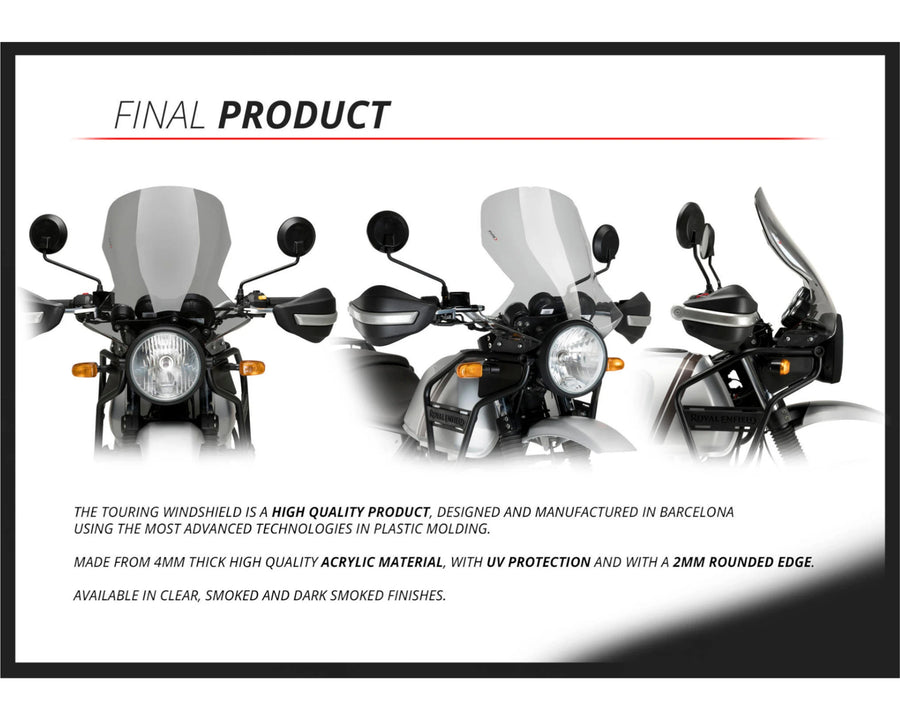 ROYAL ENFIELD HIMALAYAN 410 [2020] – Touring Screen – Tónovaná