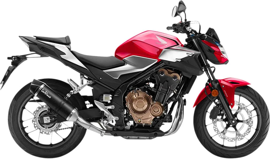 honda cb 500 hornet [LEOVINCE] – LV One Evo karbonový zadní tlumič