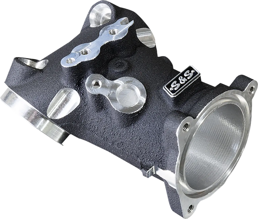Harley-Davidson FLSTFI 1923 Softail Fat Boy Gray Ghost 117 [2025] - CNC-gefräster 55 mm Ansaugkrümmer – Bild 1