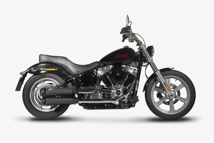 harley-davidson street bob [ZARD] – překrytý násuvný tlumič pro HD-SOFTAIL M8