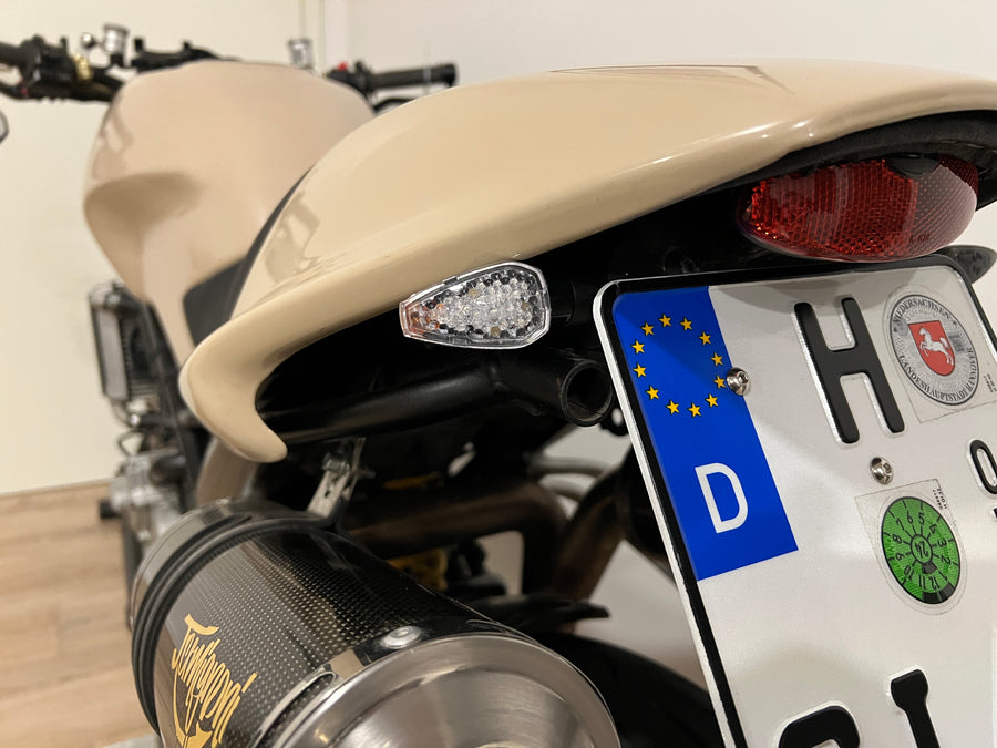 4 LED indikátory čiré rezistory [E-mark] - Suzuki GSX-S750 S950 S1000 Detailní pohled