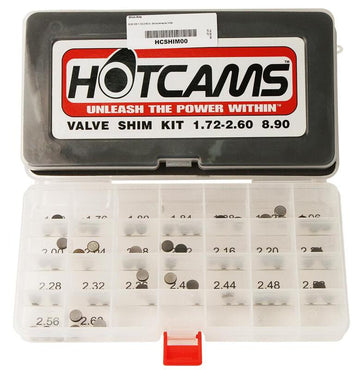 Ktm Sx-F 250 [HOT CAMS] - kotouče ventilů Ø8,90x1,72 až 2,6mm - sada 3 ks.
