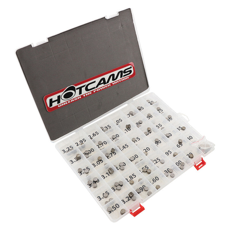 Suzuki V-Strom 650 L2 [HOT CAMS] - kotouče ventilů Ø7,48x1,20 až Ø7,48x3,50mm - (3x na velikost)