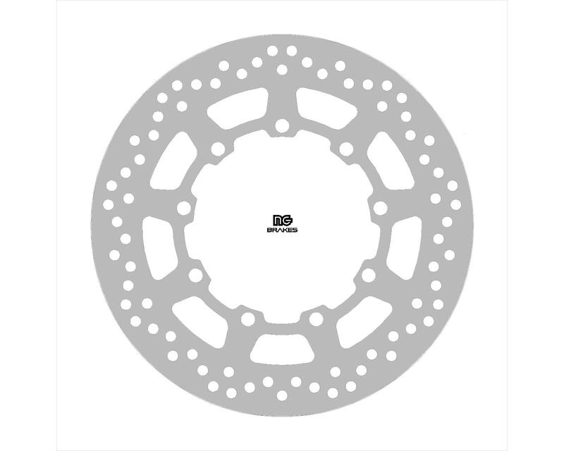Kawasaki Kl 650 [NG BRAKE DISC] - kulatý tuhý brzdový kotouč