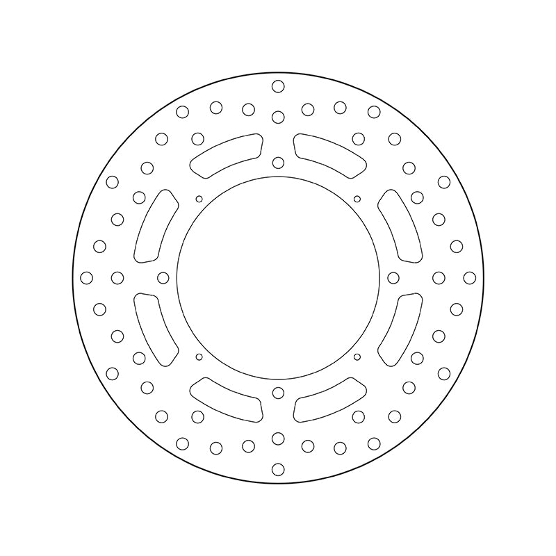 Honda Xr 600 [BREMBO] - Kulatý pevný brzdový kotouč řady Oro