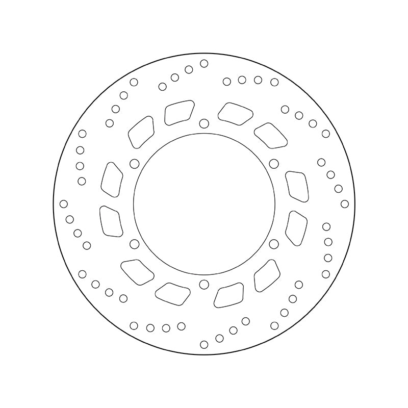 Yamaha Fj 1200 [BREMBO] - Kulatý pevný brzdový kotouč řady Oro