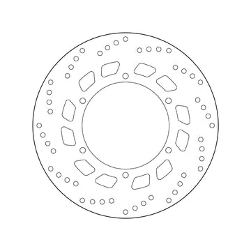 Yamaha Fjr [BREMBO] - Kulatý pevný brzdový kotouč řady Oro