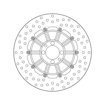 Bmw K 100 Rt [BREMBO] - Kulatý pevný brzdový kotouč řady Oro - 0