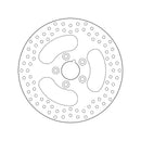 Harley Davidson Fxlr [BREMBO] - Kulatý pevný brzdový kotouč řady Oro-2