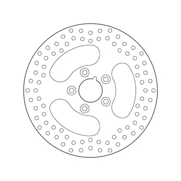 Harley Davidson Fxlr [BREMBO] - Kulatý pevný brzdový kotouč řady Oro - 0