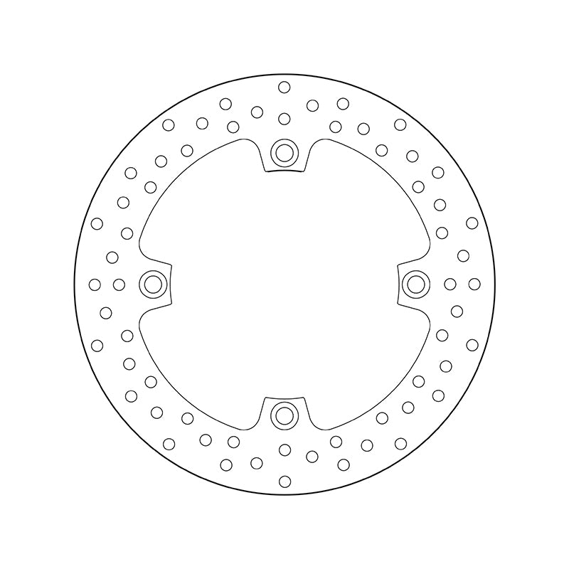Suzuki Dl 800 V-Strom [BREMBO] - Kulatý pevný brzdový kotouč řady Oro