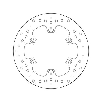 Yamaha Rd 500 [BREMBO] - Kulatý pevný brzdový kotouč řady Oro