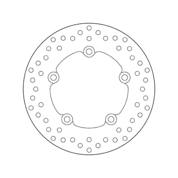 Honda Nc 750 S Dct [BREMBO] - Kulatý pevný brzdový kotouč řady Oro - 0