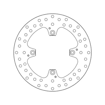 Ducati Hypermotard 939 [BREMBO] - Kulatý pevný brzdový kotouč řady Oro - 0