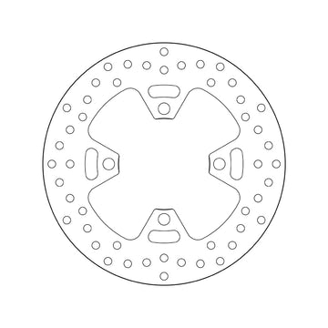 Triumph Street Triple 765 [BREMBO] - Kulatý pevný brzdový kotouč řady Oro