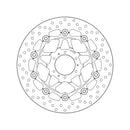 Honda Cbr 900 [BREMBO] - Kulatý plovoucí brzdový kotouč řady Oro-2