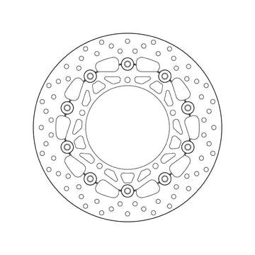 Yamaha Mt 07 [BREMBO] - Kulatý plovoucí brzdový kotouč řady Oro
